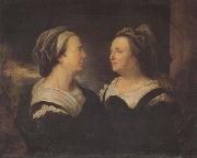Hyacinthe Rigaud Two Views of the Artist's Mother (mk45) Spain oil painting artist